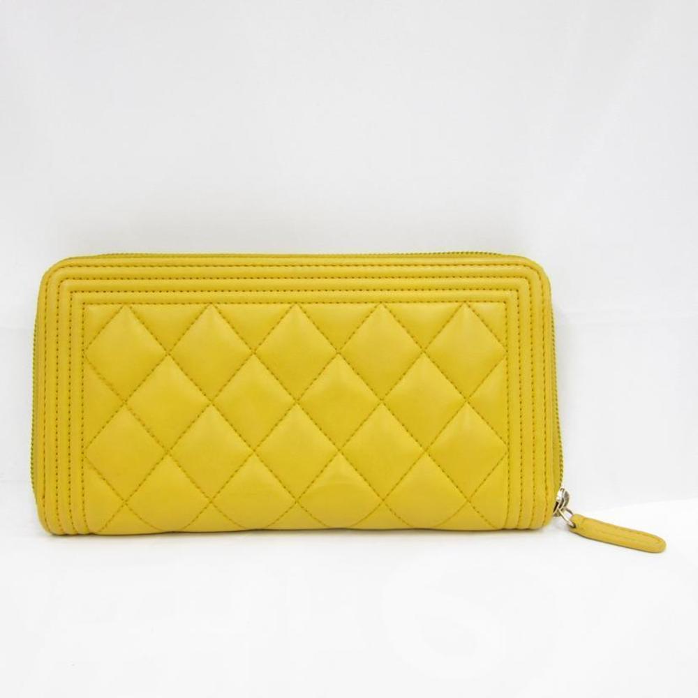 Chanel Round Boy Wallet Bag Black